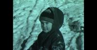 Child skiing in Qaqortoq