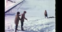 People arriving with airplane in Nuuk