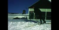 Kids skiing in Qaqortoq 2