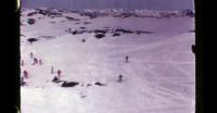 Young people skiing in Nuuk