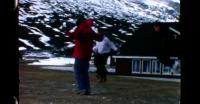 Men playing with jumping ropes